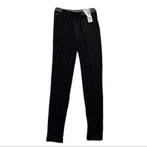 Lacoste Leggings Merle Easy MOV Black Pants Sz 0
